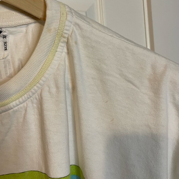 VTG Ultra Pink white graphic retro graphic oversized tee unisex sz XL (?) - Picture 10 of 12